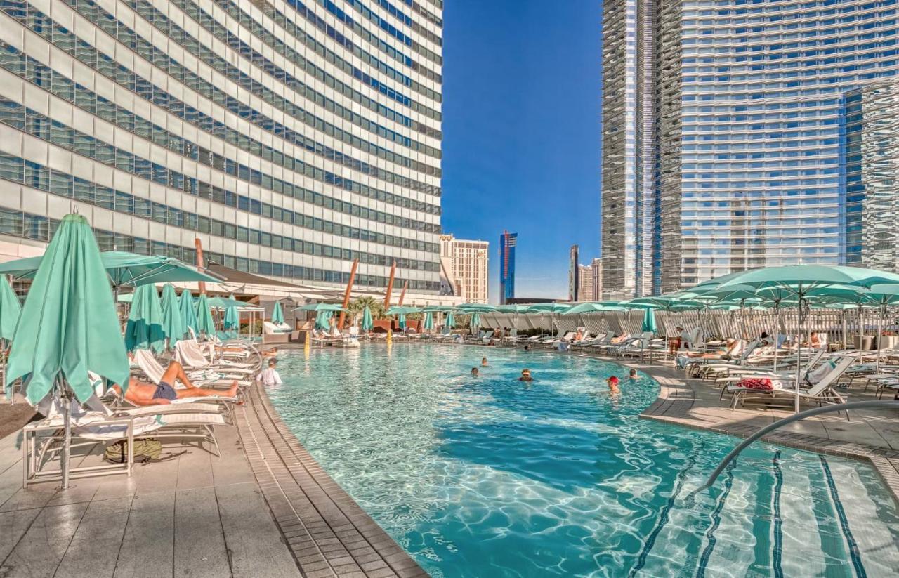Vdara Beautiful Suite On 22Nd Flr Free Valet Parking Las Vegas Exterior photo